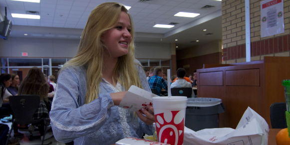 After a meeting with Principal Chris Mayfield on Wednesday, seniors may have the option of off-campus lunch second semester if it is approved.