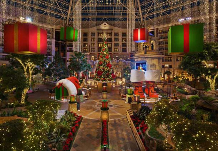 The magic of Christmas comes to Gaylord Texan Resort. Marvel at 2 million twinkling lights and 15,000 ornaments throughout the Lone Star Atrium.
