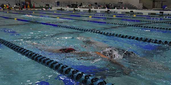 Although school is closed for winter break, many sports teams, including swimming, will be practicing over the break.