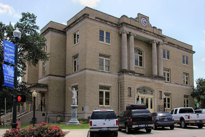 The Collin County courthouse will be showing classic movies during winter. 