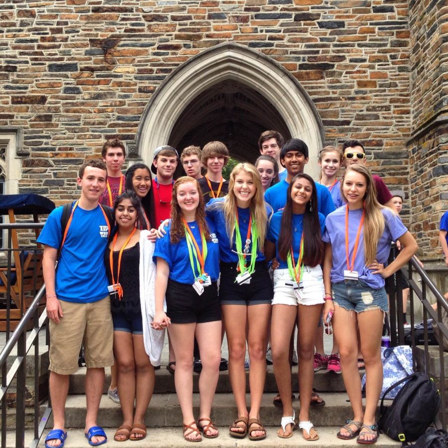 Junior Sonali Metha got the birthday present of a reunion with her friends from a camp at Duke. 