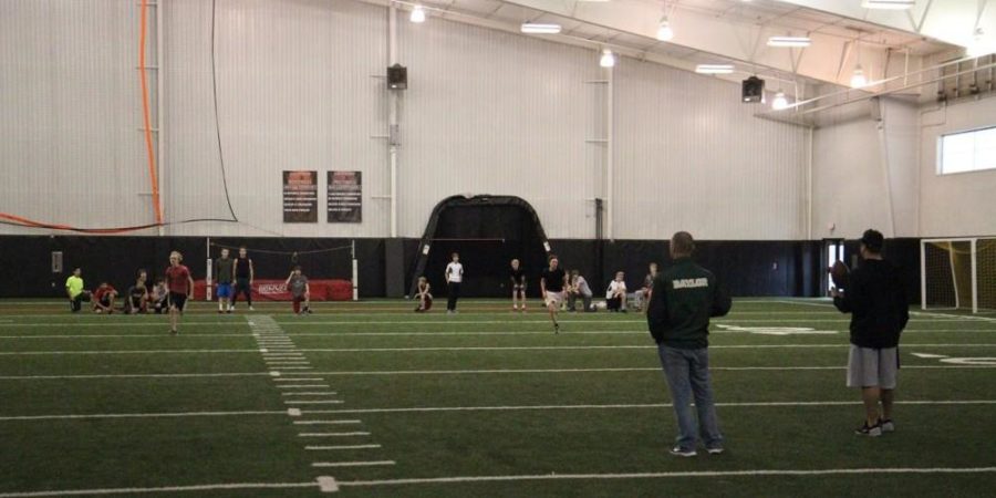 Most athletes are pretty dedicated to their sport but as the temperatures continue to drop, even the most dedicated might have to cut practice time short or workout in the indoor facility due to the 32 degree rule.