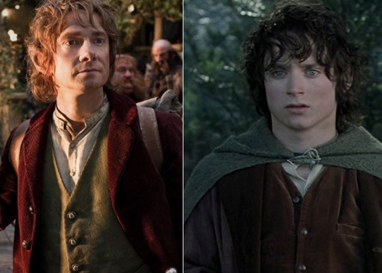 Middle-Earth Comparison, Lord of the Rings vs Hobbit