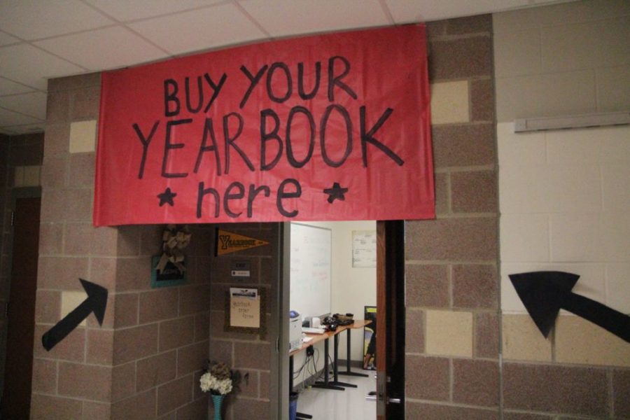 In order to be guaranteed a yearbook, students must order one from the yearbook room, E107.