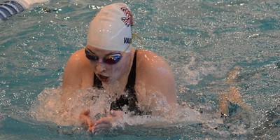 Rachel Vaughn is one of the state qualified swimmers competing in the tournament at University of Texas at Austin.