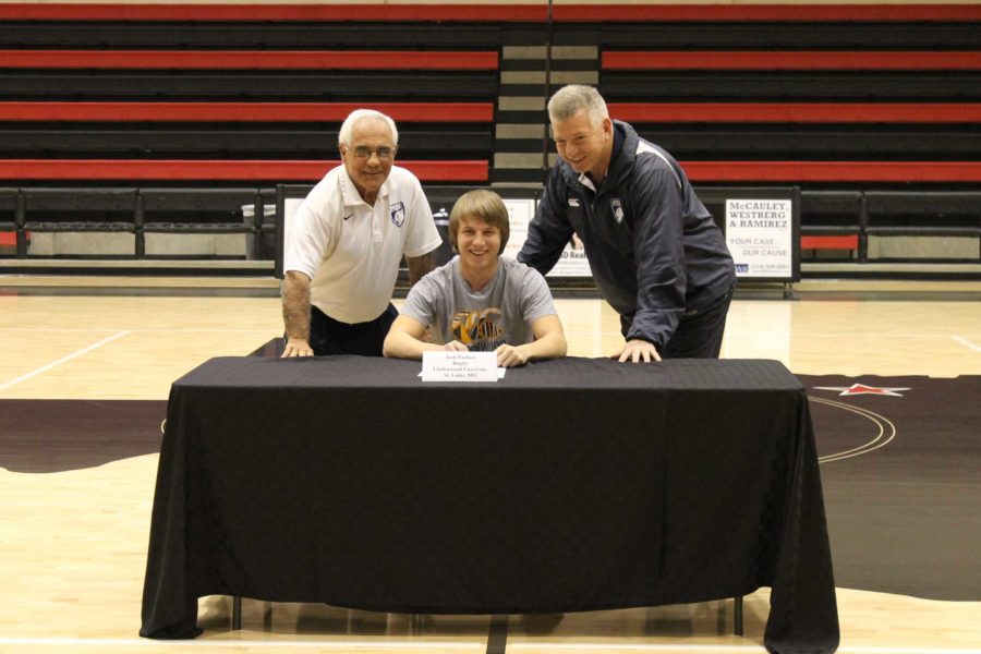 Rugby player, Josh Paulson signs to play at Lindenwood University. 