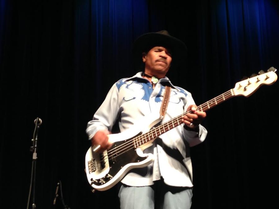 The Freddie King band performs on February 6 at the Allen Public Library.