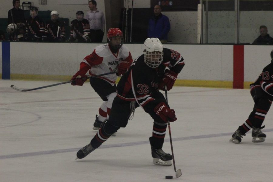 The hockey team doesnt have enough players to make a variety team but they have a 16-4 record and are heading into the playoffs on Sunday against Coppell in Farmers Branch at 7:45 p.m.
