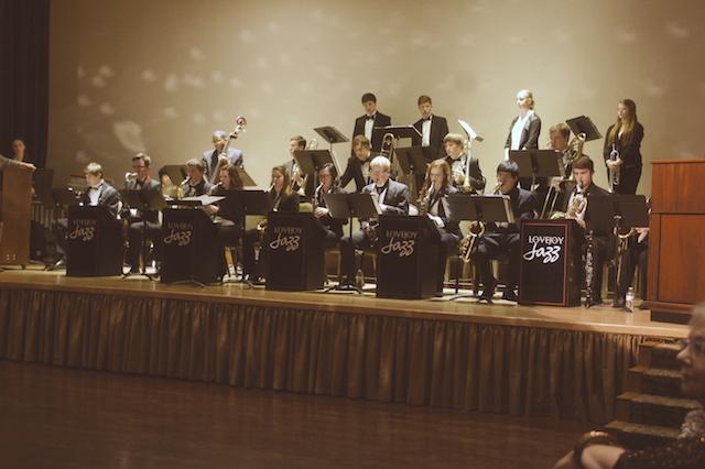 Jazz band will be performing Wednesday night. 