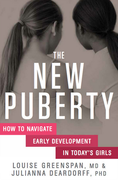 The recently released book The New Puberty takes a look at why puberty is starting for some girls as young as 7 or 8-years-old.
