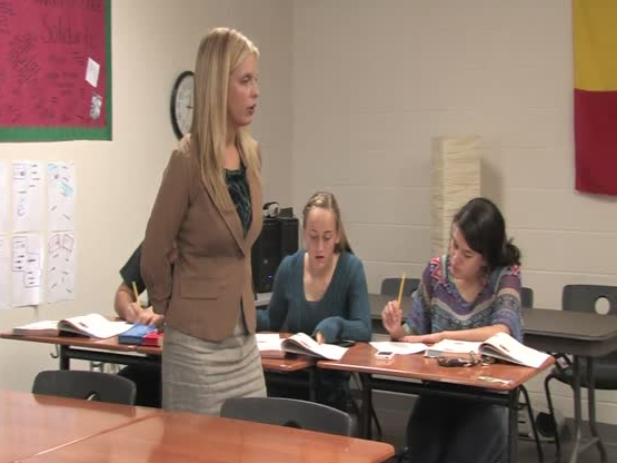 The last days before spring break were anything but easy days for French students as they took as a national test.