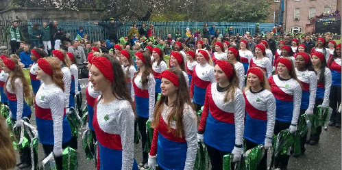 The Majestics traveled to Ireland to preform in the St. Patrick's Day Parade in Ireland, but they made sure to do some sight seeing of Europe while they were overseas.