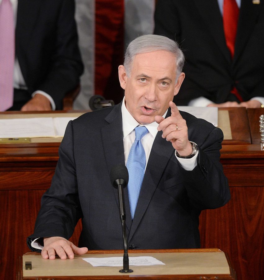 Israeli+Prime+Minister+Benjamin+Netanyahu+addresses+a+joint+session+of+the+U.S.+Congress+at+the+Capitol+on+March+3%2C+2015+in+Washington%2C+D.C.+++%28Olivier+Douliery%2FAbaca+Press%2FTNS%29