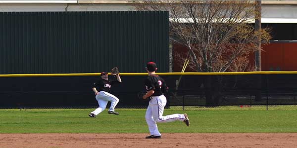 Setting up to catch a fly ball, outfielder Jacob Parrott is one of top junior players in the area and has already committed to continue his baseball career at the University of Oregon. 