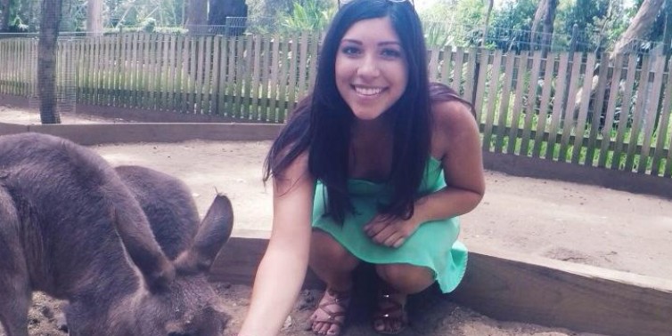 2011 graduate Marilynn Alvarez, who passed away recently, loved to travel and visited New Zealand in January.