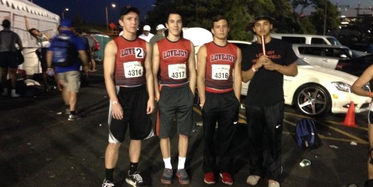 A year ago, there was no such thing as a Lovejoy boys 4x400m relay team. Now, these four athletes are one of the best 4x400m relay teams in the district. The team will compete to continue on to the area meet on Thursday.
