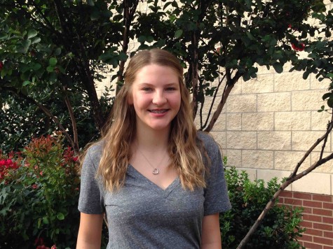 Freshman Sophie Starnes writes poetry and has been recognized in both the Chickasaw Nation’s Anoli Creative Writing Contest and the Herald Democrat's celebration of poetry.  