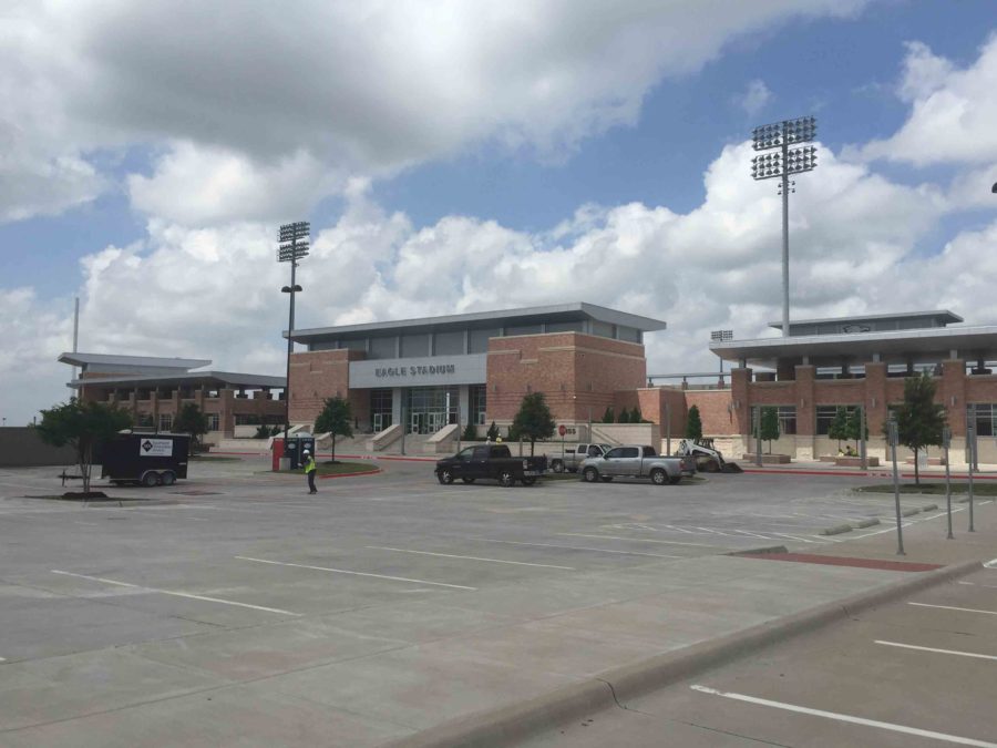 The Allen Eagles Stadium in slew of reconstruction  