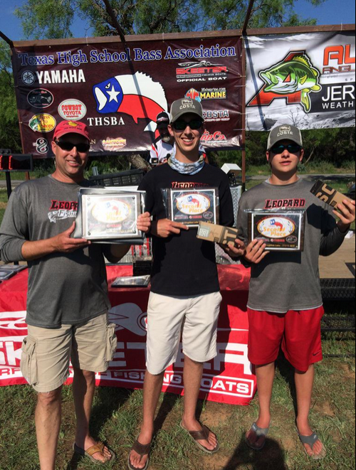 ank Harrison and Ethan Legare second out of 88 high school teams on Possum Kingdom