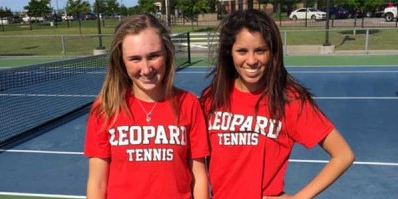 After winning the District 10-5A girls doubles  championship and finishing second in Region II, freshman Samantha Hayward and senior Anna Dickens took 3rd place at the state championship after finishing one of their matches at 2:30 a.m. at Texas A&M.