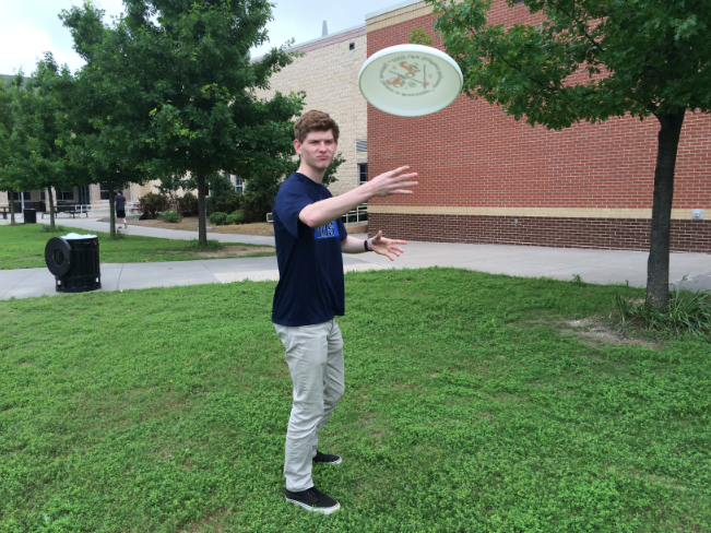 This spring, the courtyard has been filled with flying frisbees as students found Ultimate Frisbee as their school day pass time.