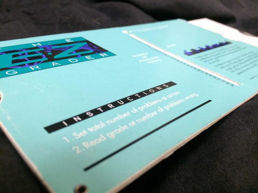 Before the time of Powerschool, 70/30 grading scales, or nine-week grading periods, teachers used the EZ Grader to calculate students grades on assignments.