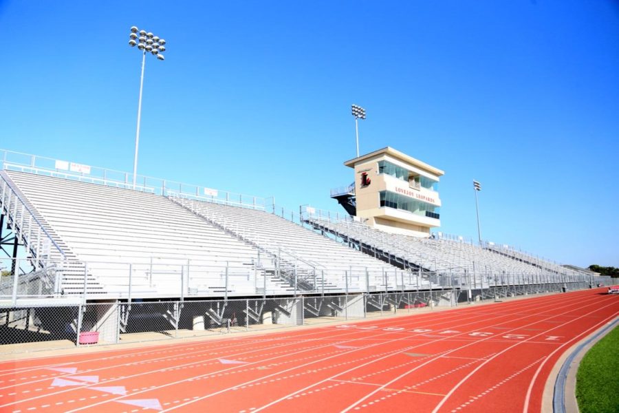 While the press box was not completed for the first week's home game, it will be ready to start hosting games this week.