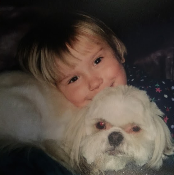 Writer Rachel Jackson reminisces on the day that her dog Rexx, pictured above with Rachel in 2007, was put to sleep after health complications.