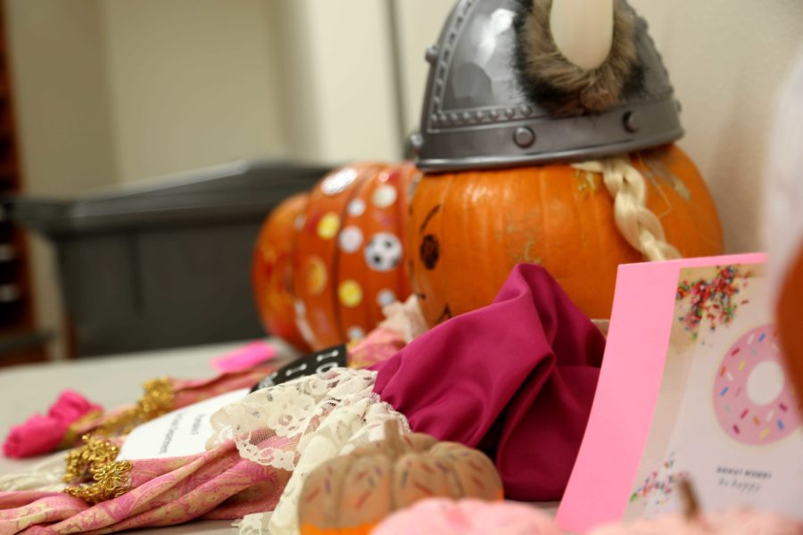 One of L3s recent events was a Halloween pumpkin carving contest where teachers from multiple subject decorated/carved pumpkins and shared food during lunch.