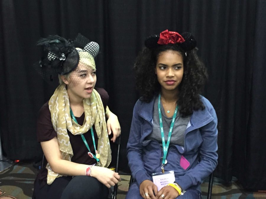 Students Cydney Tindal and Diamond Cruz remenisce about their first times at the Magic Kingdom.