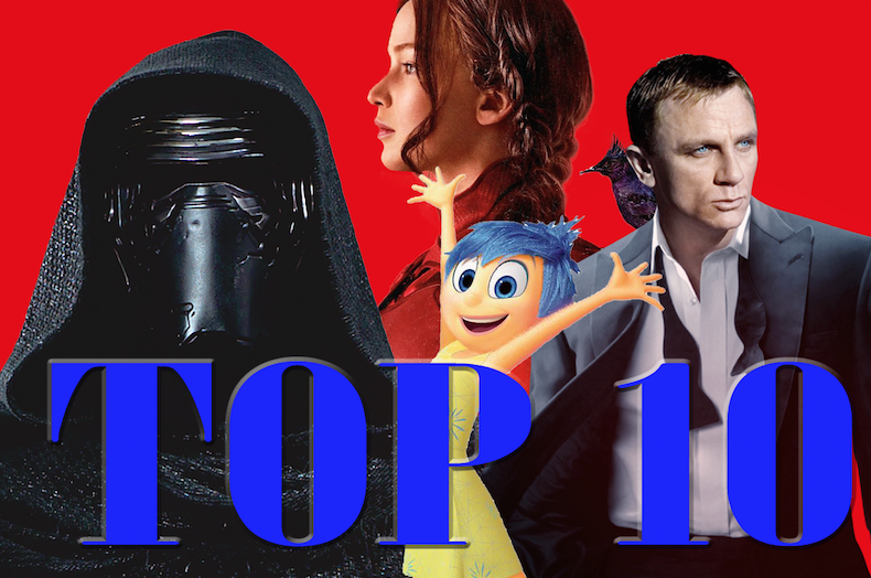 The Red Ledgers Patrick Compton gives his take on 2015s top 10 highest grossing films.