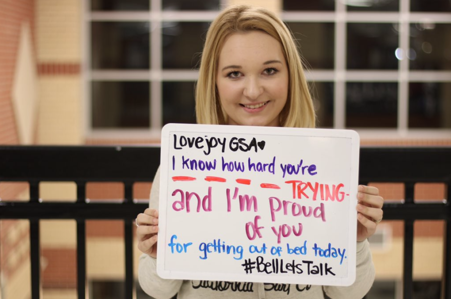 In a recent tweet series, Lovejoy GSA showcased multiple students who showed some stigmas that effect their lives. 