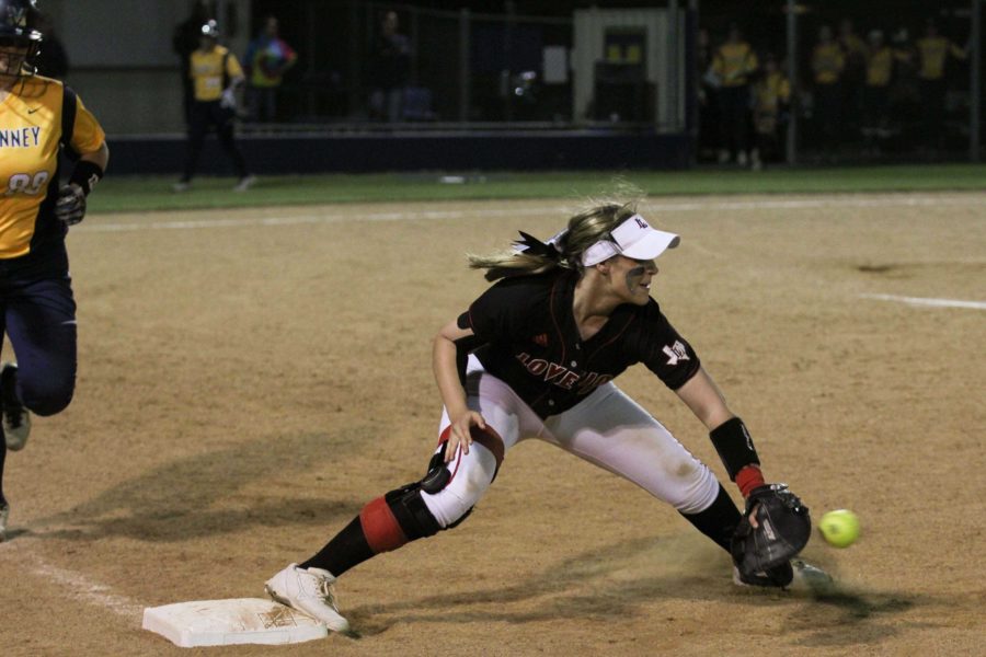 The softball team needs a win tonight over Rival Prosper to officially lock up a playoff spot.