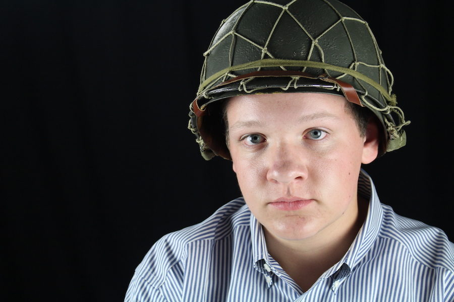 Freshman Justin Maroney has taken his passion for World War II to a new level with his collection of artifacts and plans to take part in a reenactment.