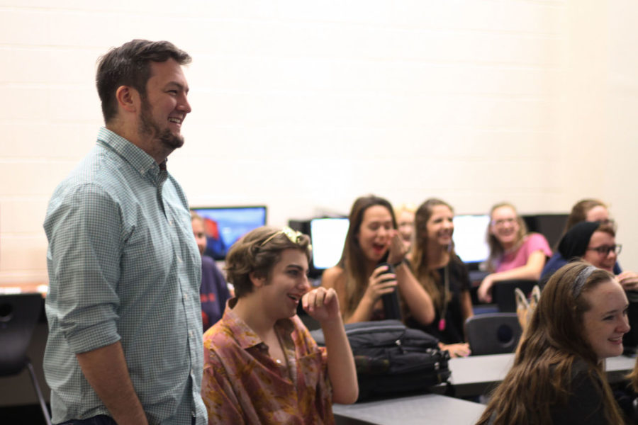 Theatre technical director, Tim Doyle, is in his first year of working for the district. Previously, Doyle worked at McKinney North and Lakeview Centennial. 