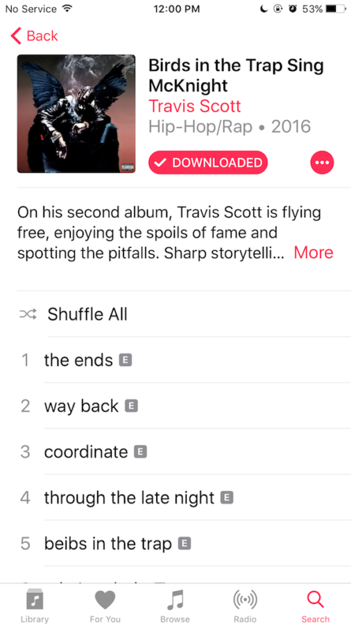 Review: Travis Scotts Birds fly high
