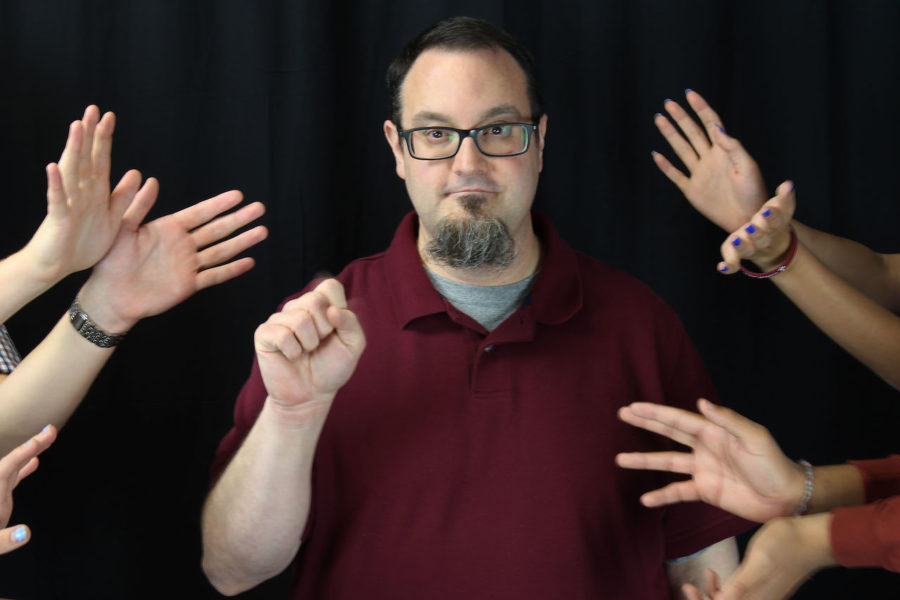 American Sign Language teacher Edward Bart is deaf. Bart studied at the Rochester Institute of Technology in New York and the University of Texas at Arlington before beginning his career as a teacher.