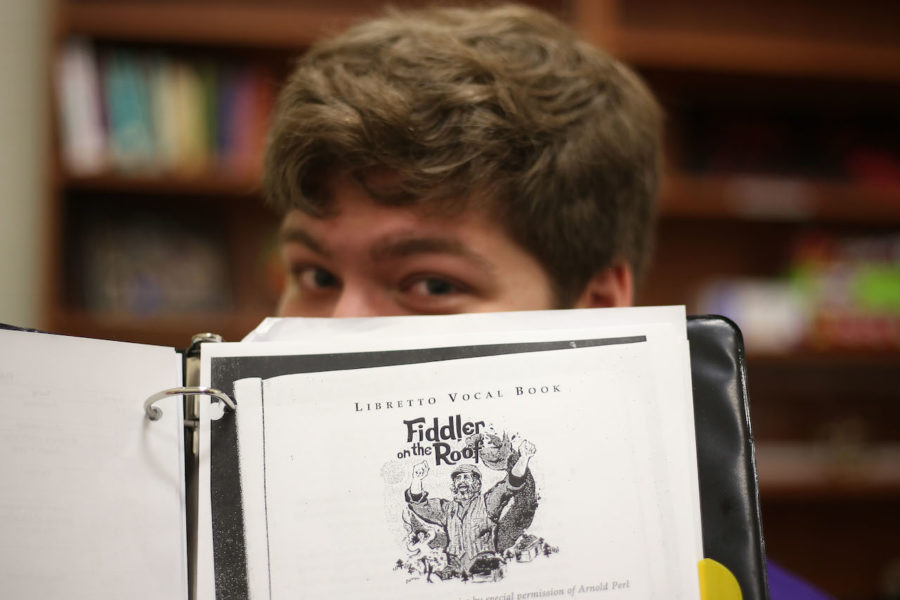 Senior Trace Glorioso has been cast as Tevye in the upcoming musical, Fiddler On The Roof.