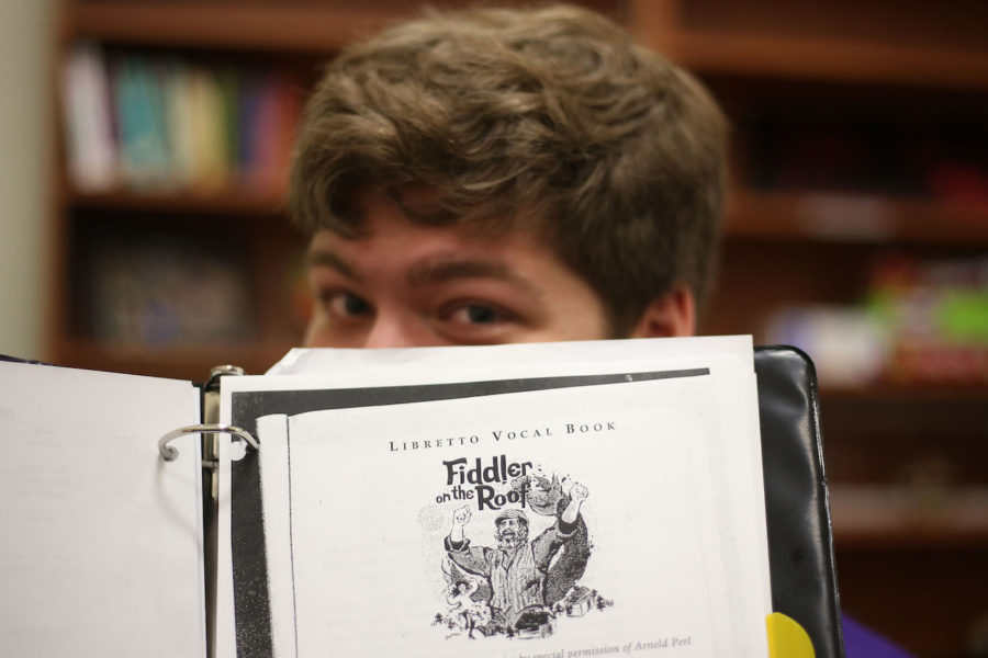 Senior Trace Glorioso has been cast as Tevye in the upcoming musical, "Fiddler On The Roof."