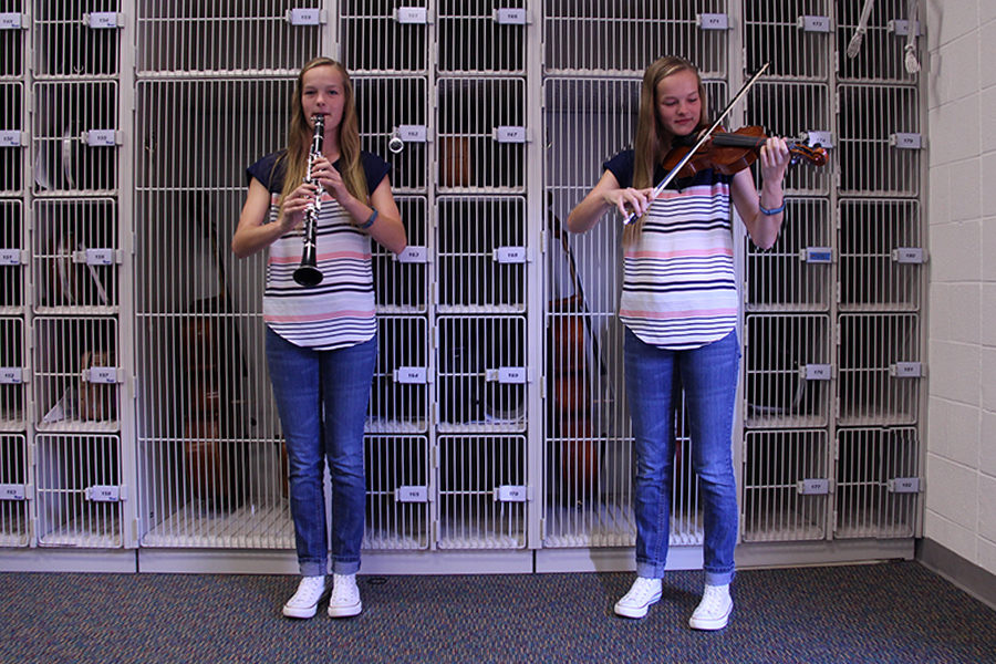 Color guard adds 'visual attribute' to marching band – The Red Ledger