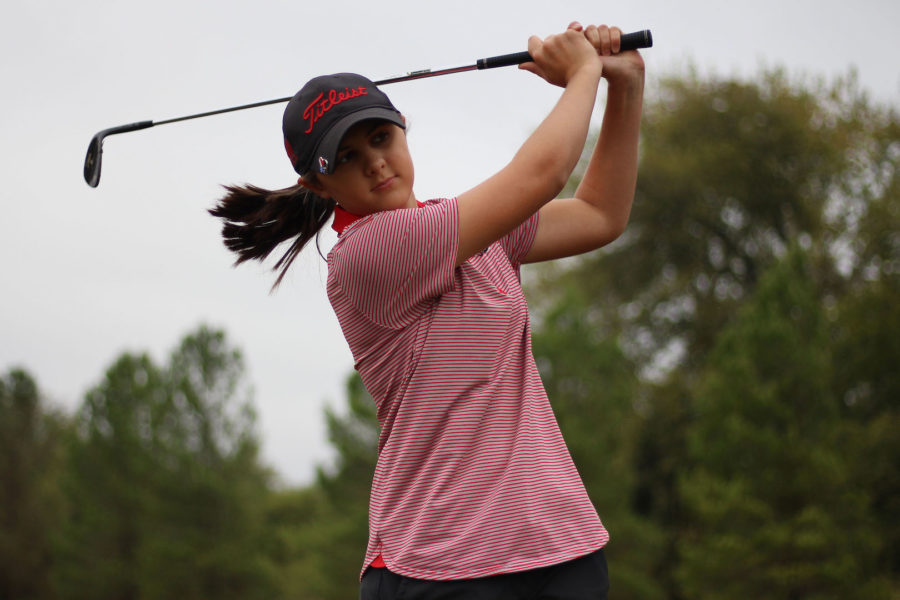 Katie Dragoo has high hopes for individually and as a whole for the golf team.