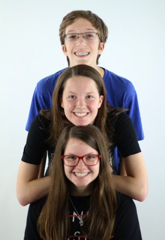 Above: Ian, Jackie, and Kelsey Carroll.