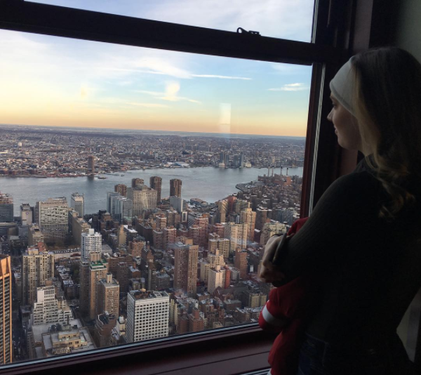 Junior Lauren Willmann visited New York City to dance in the 90th annual Macys Thanksgiving Day Parade.