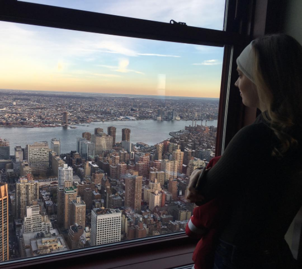 Junior Lauren Willmann visited New York City to dance in the 90th annual Macy's Thanksgiving Day Parade.