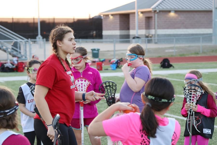 Student-athlete, Kennedy Miller, started the districts first womens lacrosse program for Kindergarten through eighth grade. 