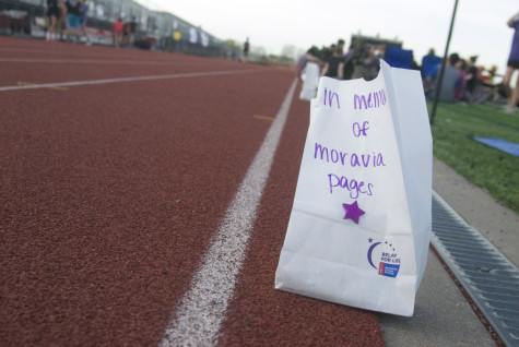 As part of the school's Relay for Life event, luminarias are being sold in the commons in support and memory of cancer patients and survivors.
