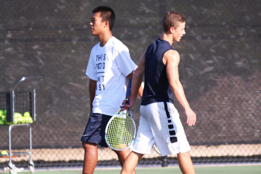 Juniors Chris Sun and Jack Bennett will compete at Texas A&M this weekend for state doubles.