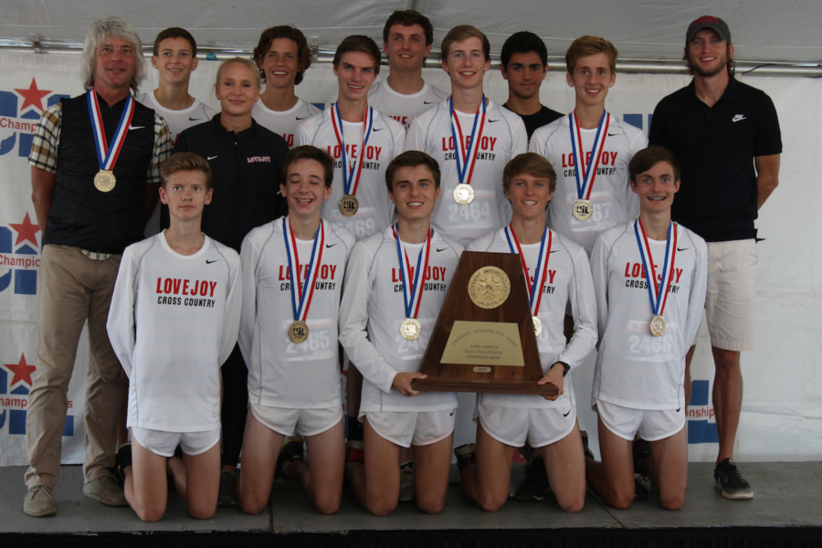 The+boys+cross+country+team+heads+into+the+season+ranked+number+one+in+the+preseason+5A+poll+by+txrunning.com.