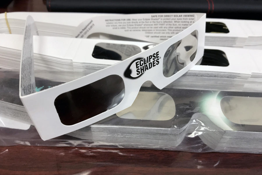 The school will provide eye protection for viewing Mondays total solar eclipse. Students will be dismissed in rotations between 12:40-1:30 p.m.