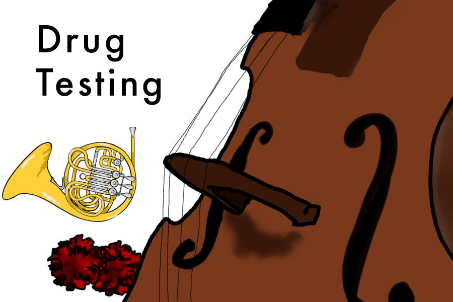 All students in fine art extracurriculars will be included in the drug screenings today.